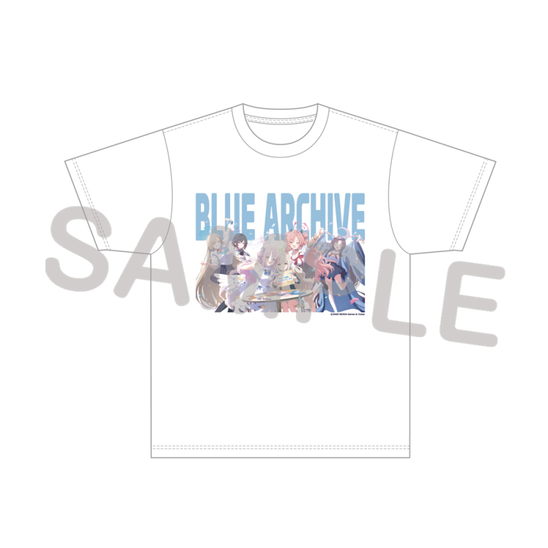 ブルアカふぇす！~ごー！ごー！！先生♪~ Tシャツ 白
