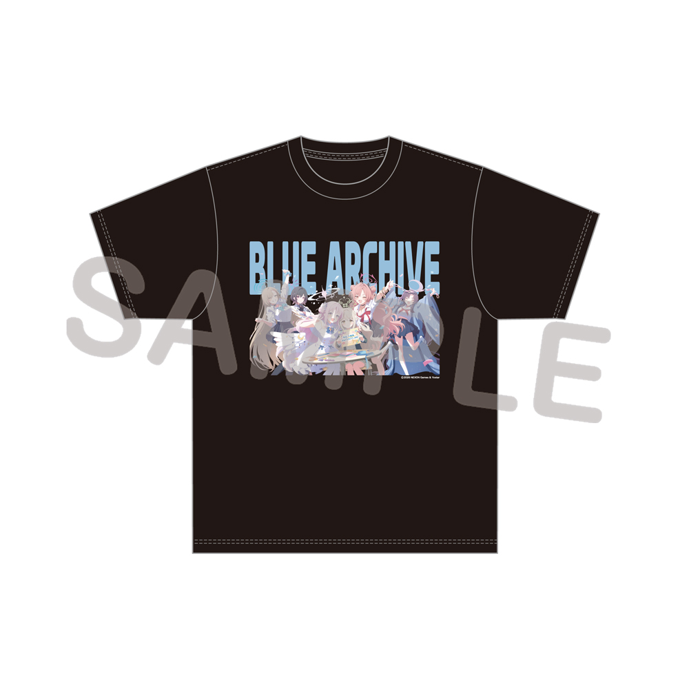 ブルアカふぇす！~ごー！ごー！！先生♪~ Tシャツ 黒