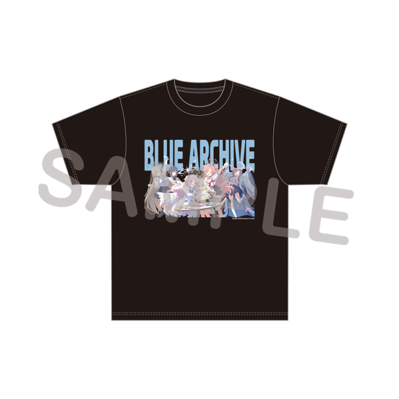 ブルアカふぇす！~ごー！ごー！！先生♪~ Tシャツ 黒