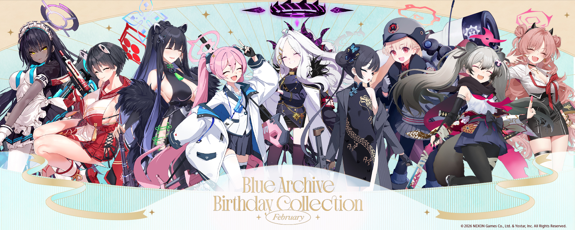 Blue Archive Birthday Collection