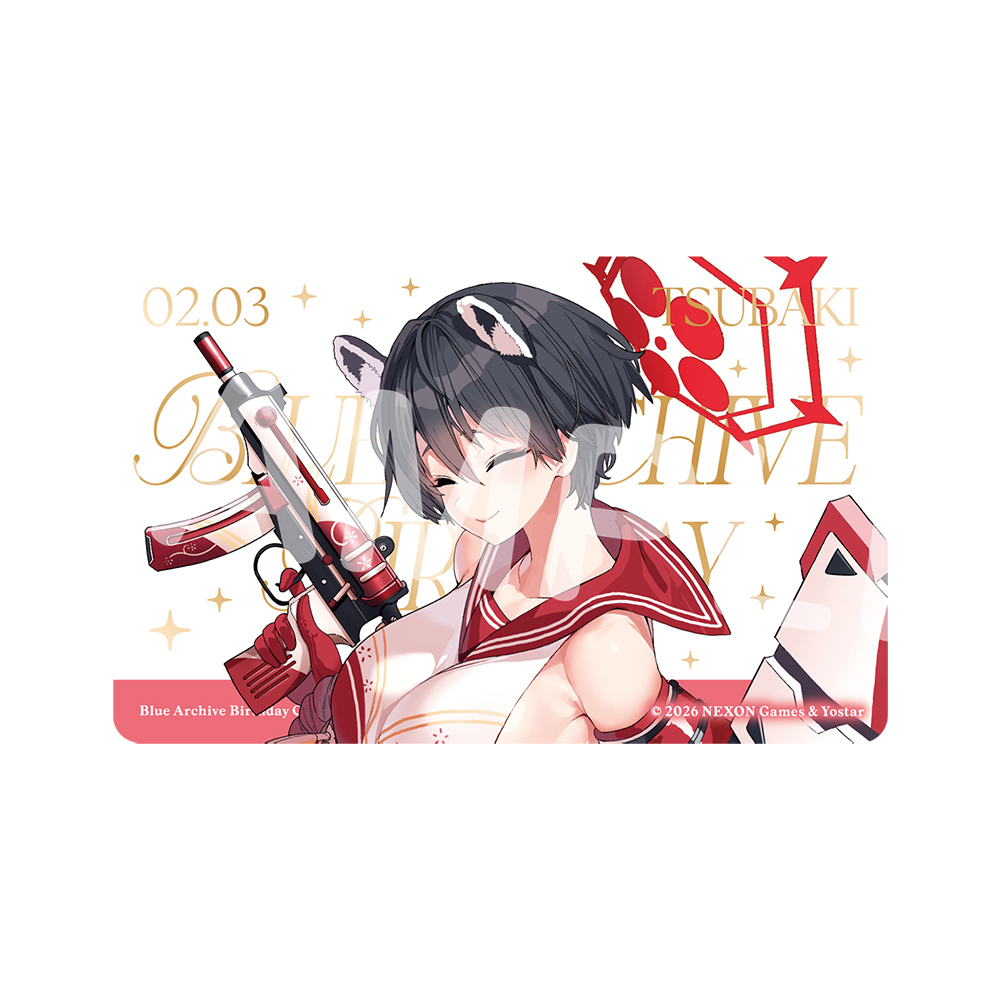 Yostar OFFICIAL SHOP ONLINE / バースデーカード／ツバキ