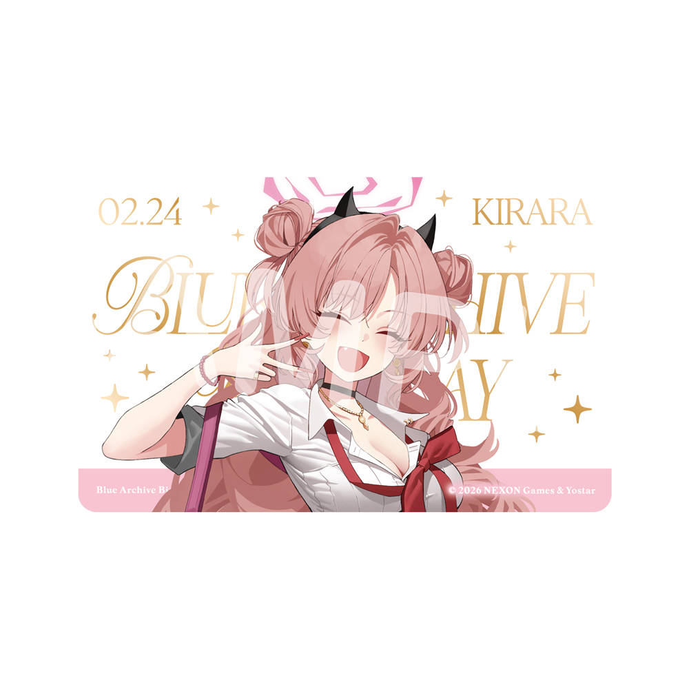 綺羅 手紙付き バースデー　CD Yostar OFFICIAL SHOP ONLINE / バースデーカード／キララ