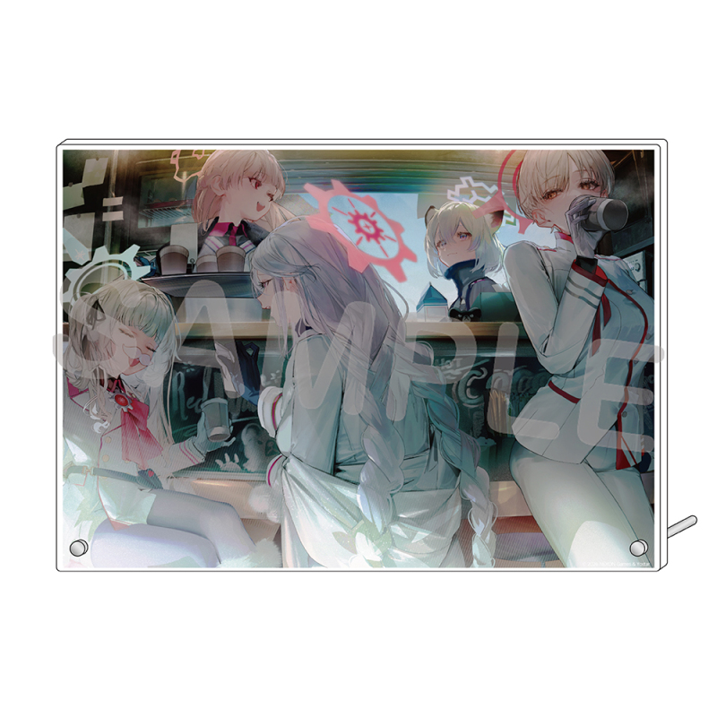 ブルーアーカイブ アクリルプレート2026（レッドウィンター事務局＆227号特別クラス）