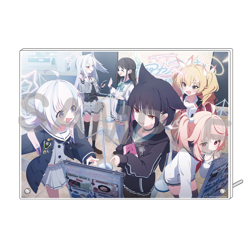 ブルーアーカイブ アクリルプレート2026（放課後スイーツ部＆トリニティ自警団）