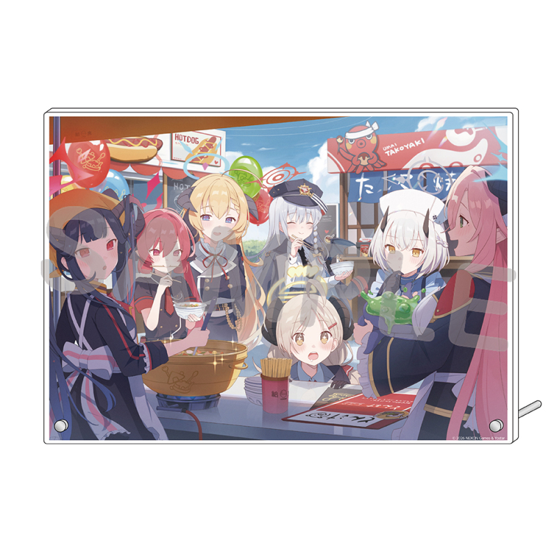 ブルーアーカイブ アクリルプレート2026（給食部＆美食研究会＆救急医学部）