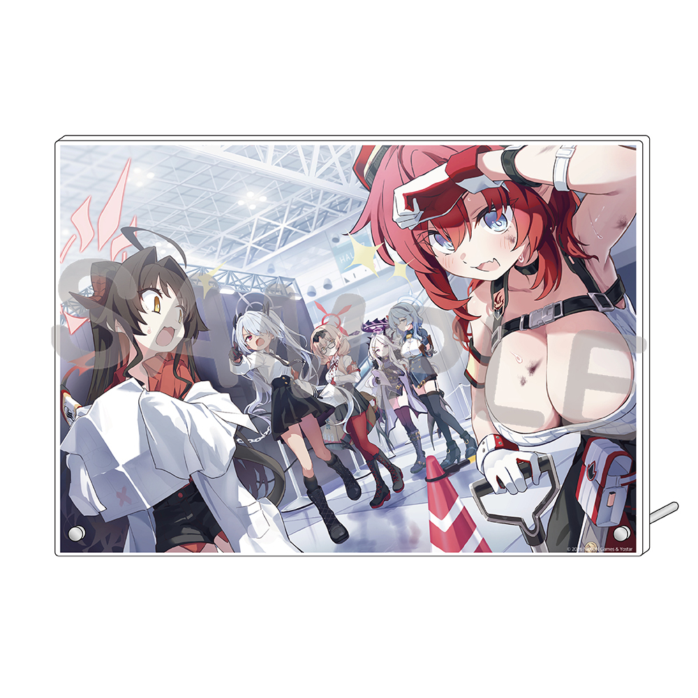 ブルーアーカイブ アクリルプレート2026（温泉開発部＆風紀委員会）