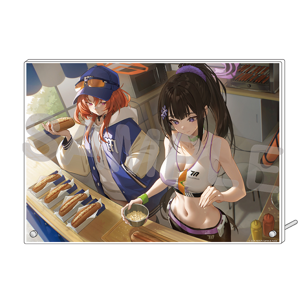 ブルーアーカイブ アクリルプレート2026（トレーニング部）