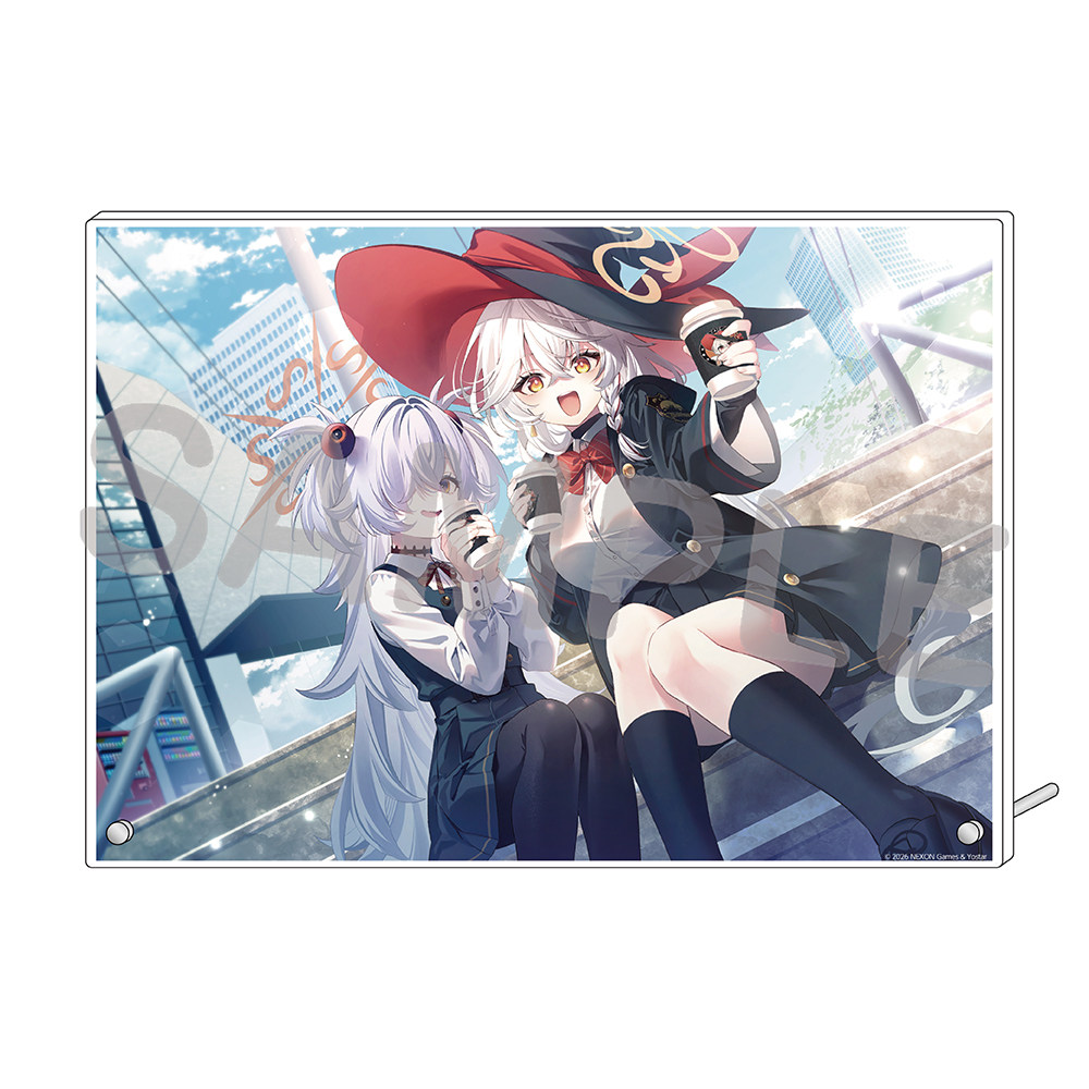 ブルーアーカイブ アクリルプレート2026（オカルト研究会）