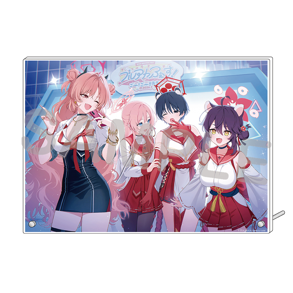 ブルーアーカイブ アクリルプレート2026（修行部＆キラキラ部）