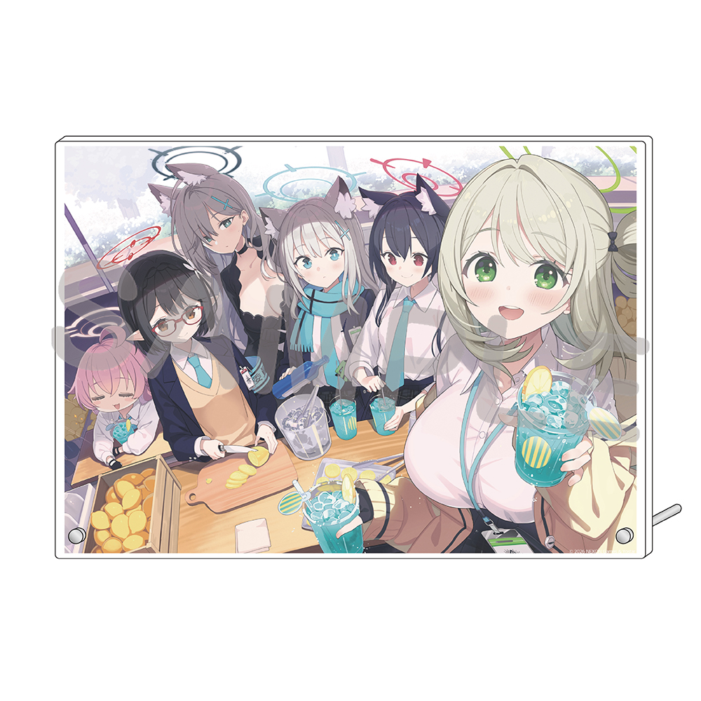 ブルーアーカイブ アクリルプレート2026（対策委員会＆アビドス生徒会）