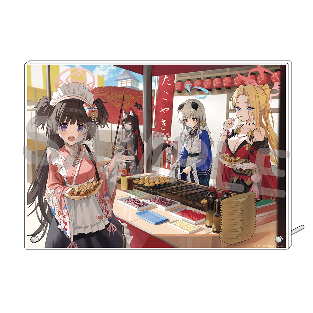 ブルーアーカイブ アクリルプレート2026（お祭り運営委員会＆ワカモ）