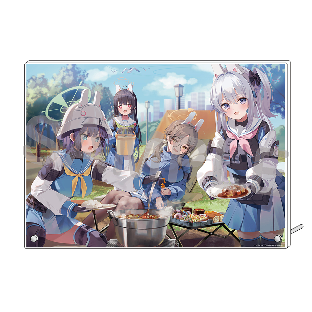 ブルーアーカイブ アクリルプレート2026（RABBIT小隊）