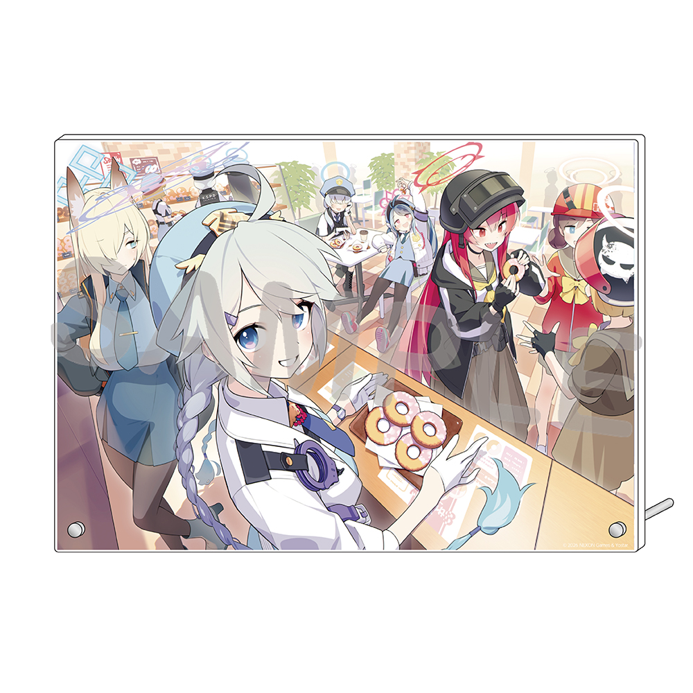 Ashiaアシアちゃん限定1111/2000 正規品、証明書付き、お腹プレート Yostar OFFICIAL SHOP ONLINE / ブルーアーカイブ アクリルプレート