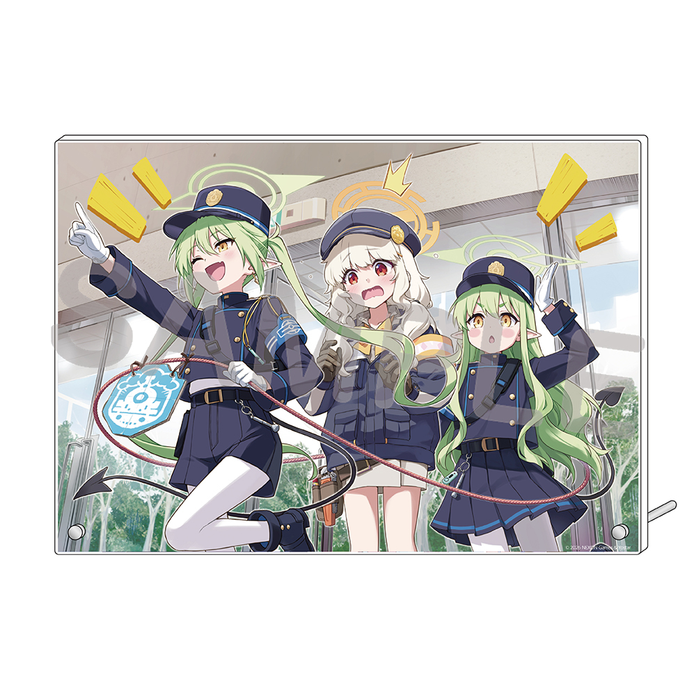 ブルーアーカイブ アクリルプレート2026（CCC＆貨物輸送管理部）