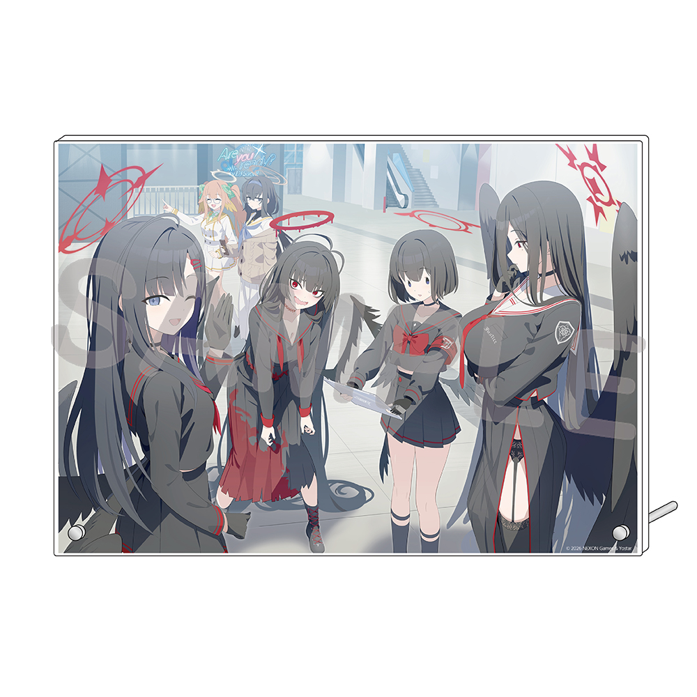 ブルーアーカイブ アクリルプレート2026（正義実現委員会＆図書委員会）