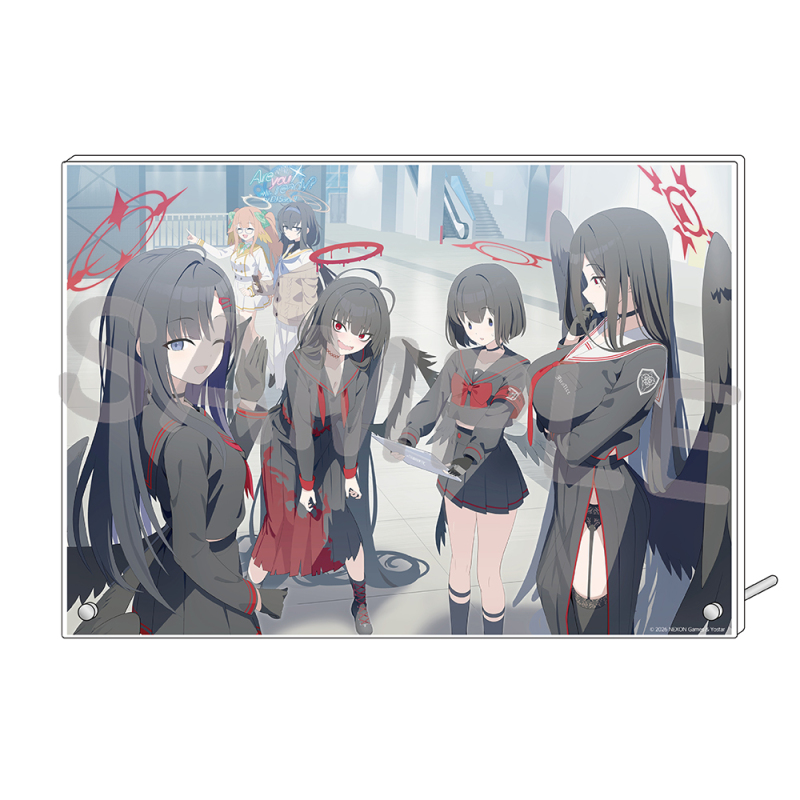 ブルーアーカイブ アクリルプレート2026（正義実現委員会＆図書委員会）