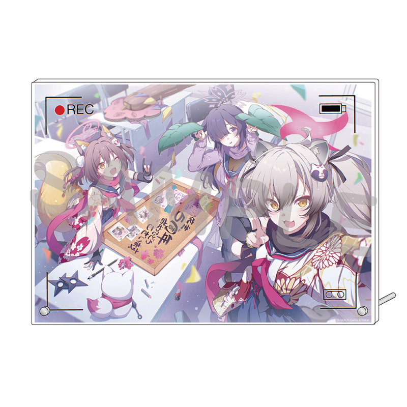 ブルーアーカイブ アクリルプレート2026（忍術研究部）