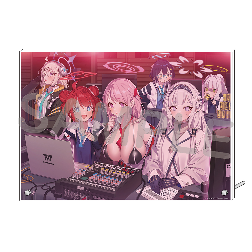 ブルーアーカイブ アクリルプレート2026（特異現象捜査部＆ヴェリタス）