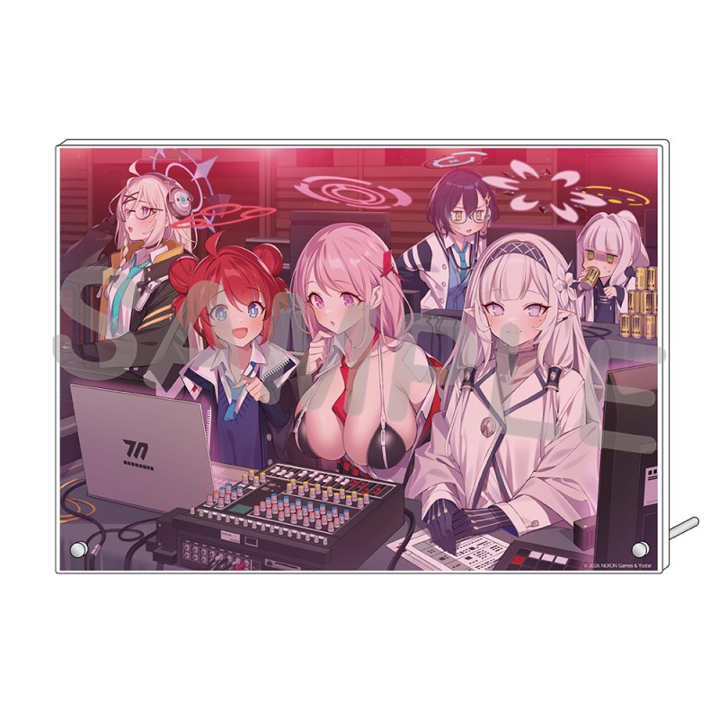 ブルーアーカイブ アクリルプレート2026（特異現象捜査部＆ヴェリタス）