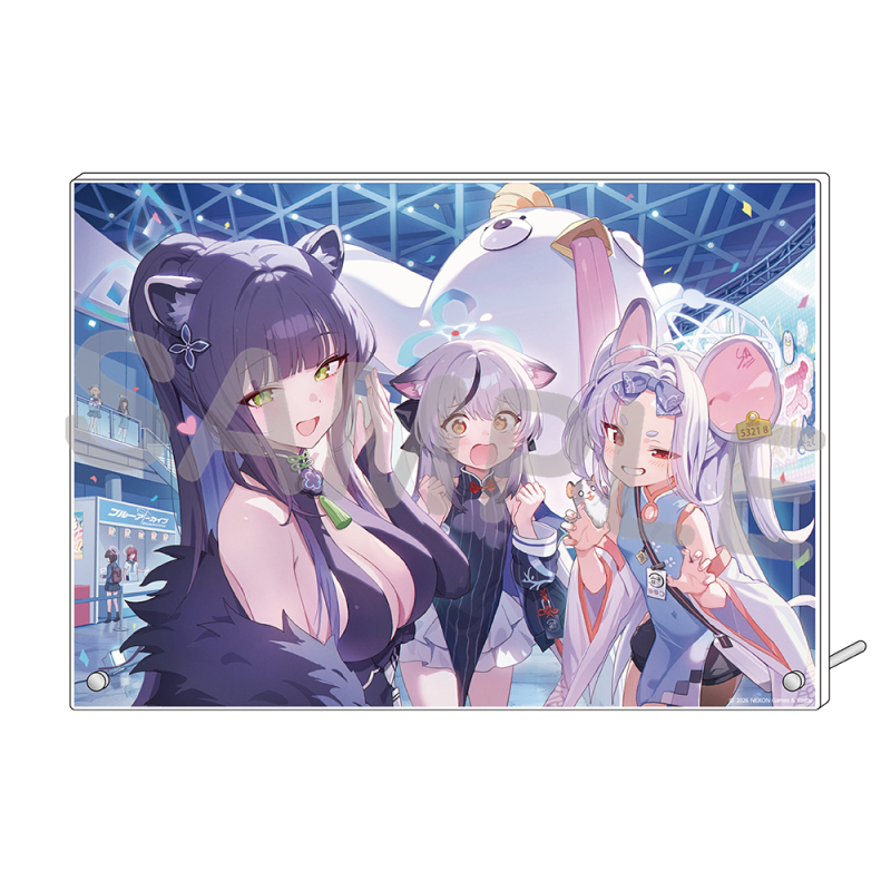 ブルーアーカイブ アクリルプレート2026（梅花園＆錬丹術研究会）