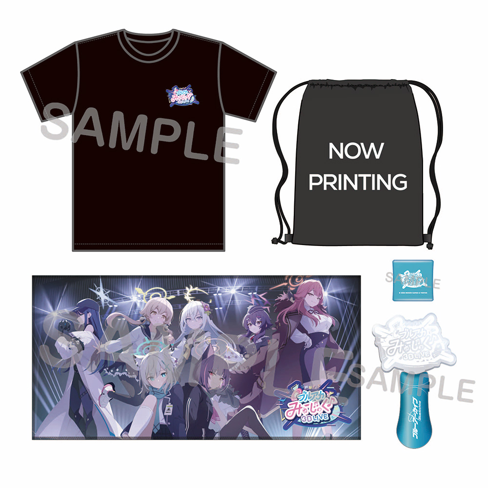 Yostar OFFICIAL SHOP ONLINE / ブルアカみゅーじっく♪3D LIVE 応援セット
