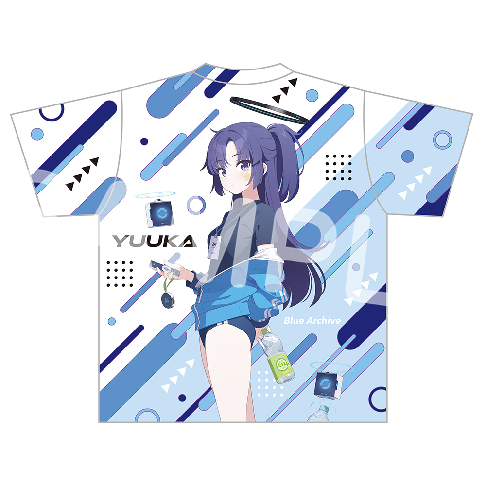 ブルアカ ユウカ パジャマver. 両面フルグラフィックTシャツ Lサイズ ブルアカ ユウカ 両面フルグラフィックTシャツ Lサイズ - メルカリ