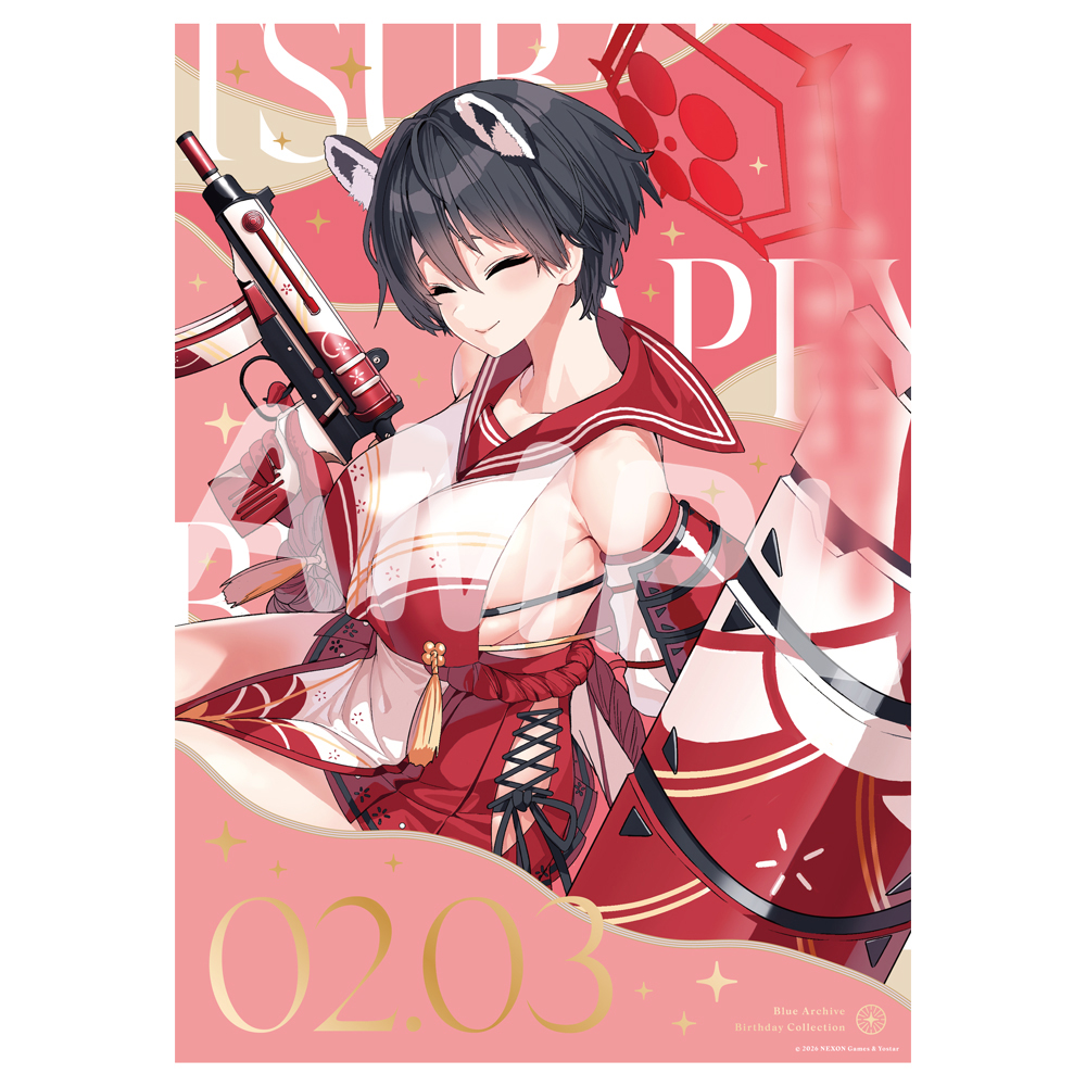 IDLE ウギ cooogi バースデーコラボ 誕生日 限定特典トレカ B Yostar OFFICIAL SHOP ONLINE / バースデーポートレート／ツバキ