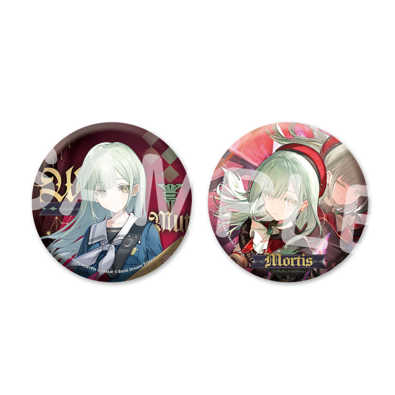 アークナイツ × BanG Dream! Ave Mujica 缶バッジセット 若葉睦