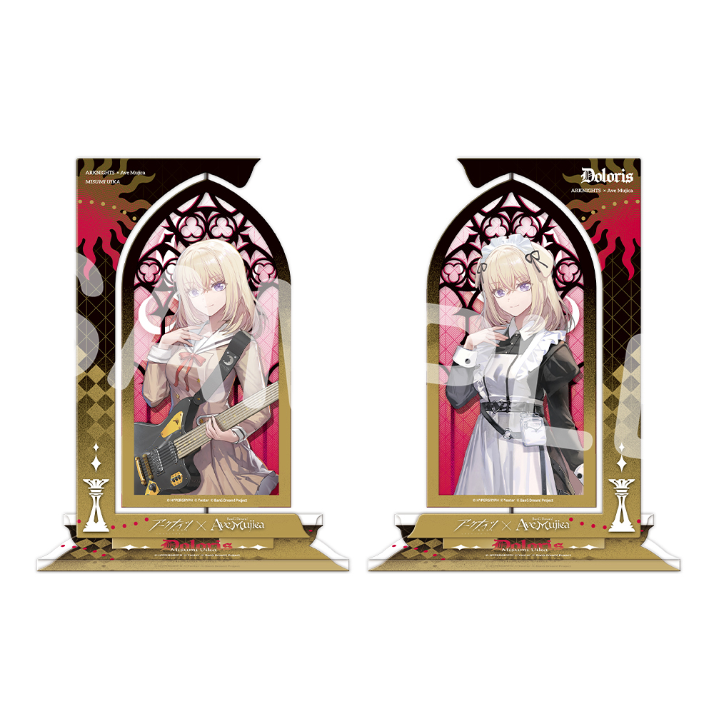 アークナイツ × BanG Dream! Ave Mujica くるくるアクリルスタンド 三角初華