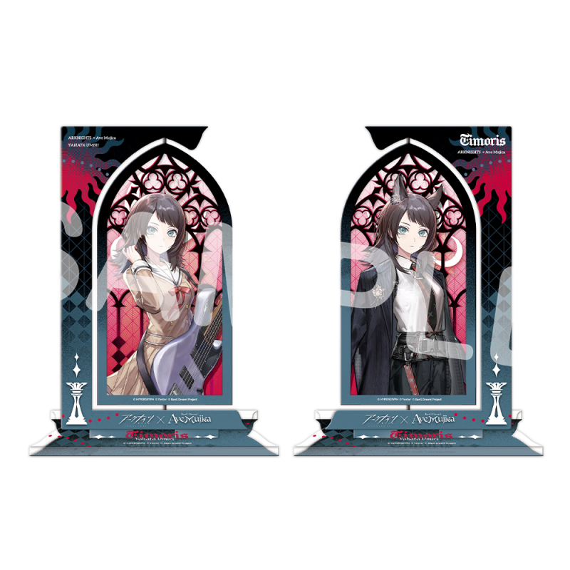 アークナイツ × BanG Dream! Ave Mujica くるくるアクリルスタンド 八幡海鈴