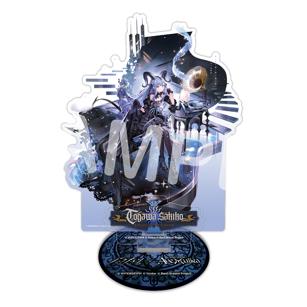 アークナイツ × BanG Dream! Ave Mujica アクリルスタンド 豊川祥子（旋律の指揮者VER.）