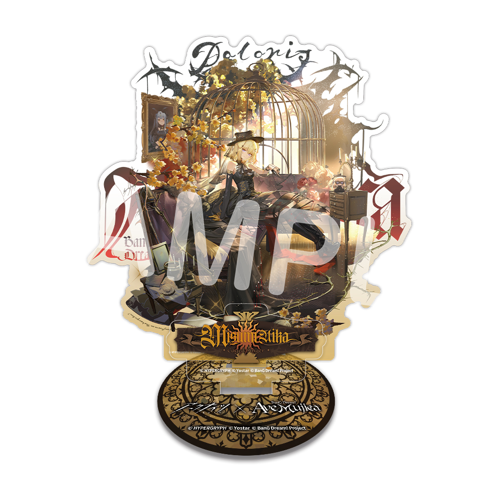 アークナイツ × BanG Dream! Ave Mujica アクリルスタンド 三角初華（籠の中の歌姫VER.）