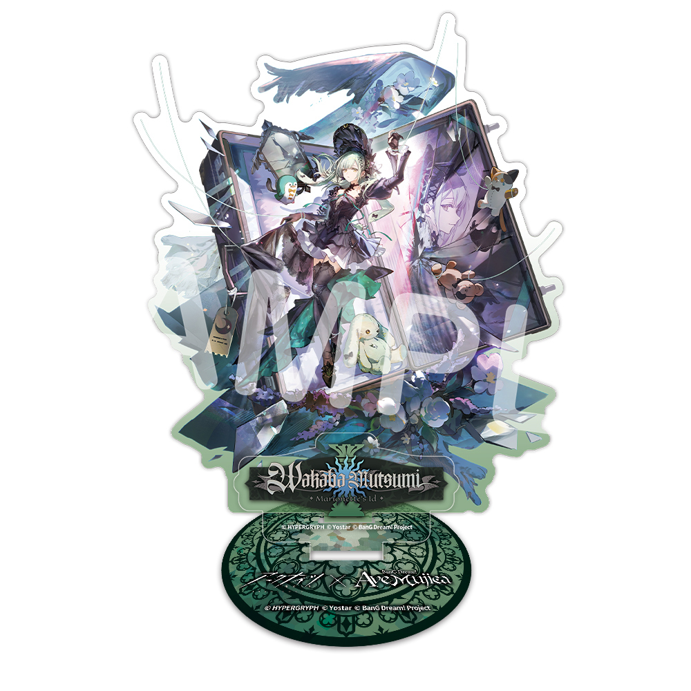 アークナイツ × BanG Dream! Ave Mujica アクリルスタンド 若葉睦（操り人形の魂VER.）