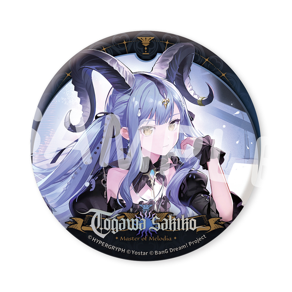 アークナイツ × BanG Dream! Ave Mujica ホロ箔押し缶バッジ 豊川祥子（旋律の指揮者VER.）