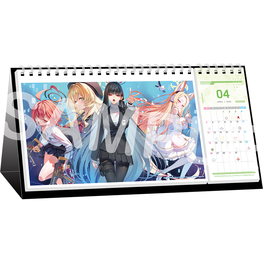 Yostar OFFICIAL SHOP ONLINE / ブルーアーカイブ 2026リングカレンダー