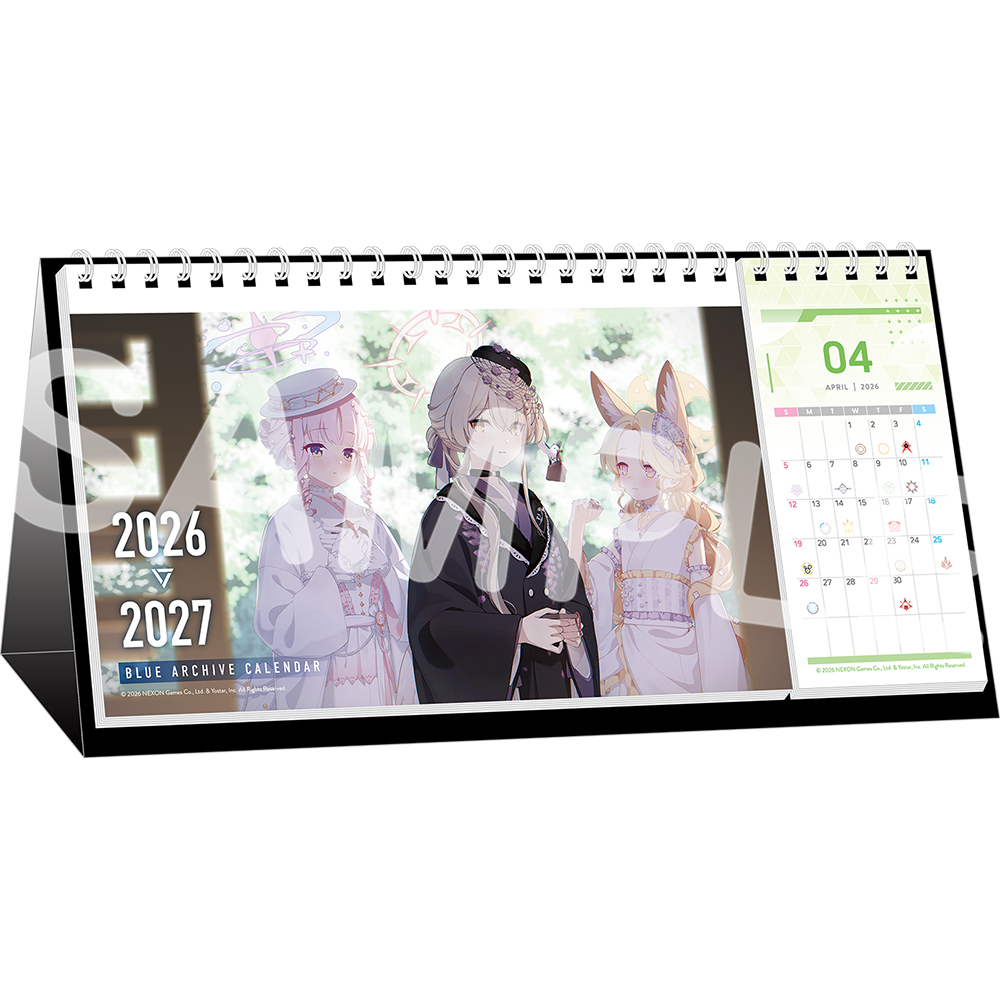 Yostar OFFICIAL SHOP ONLINE / ブルーアーカイブ 2026リングカレンダー
