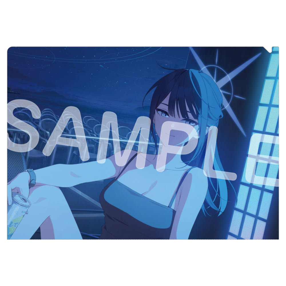 JR秋葉原駅店　クリアファイル／サオリ（水着）