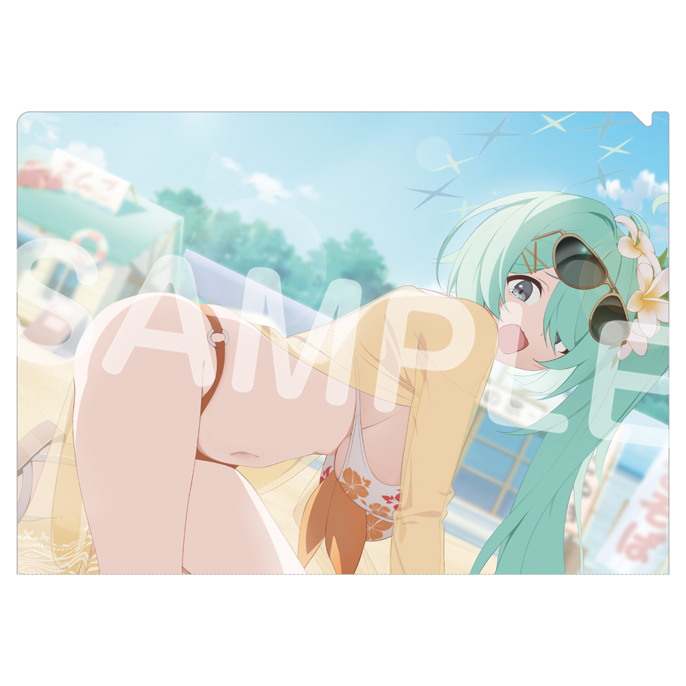 JR秋葉原駅店　クリアファイル／ヒヨリ（水着）