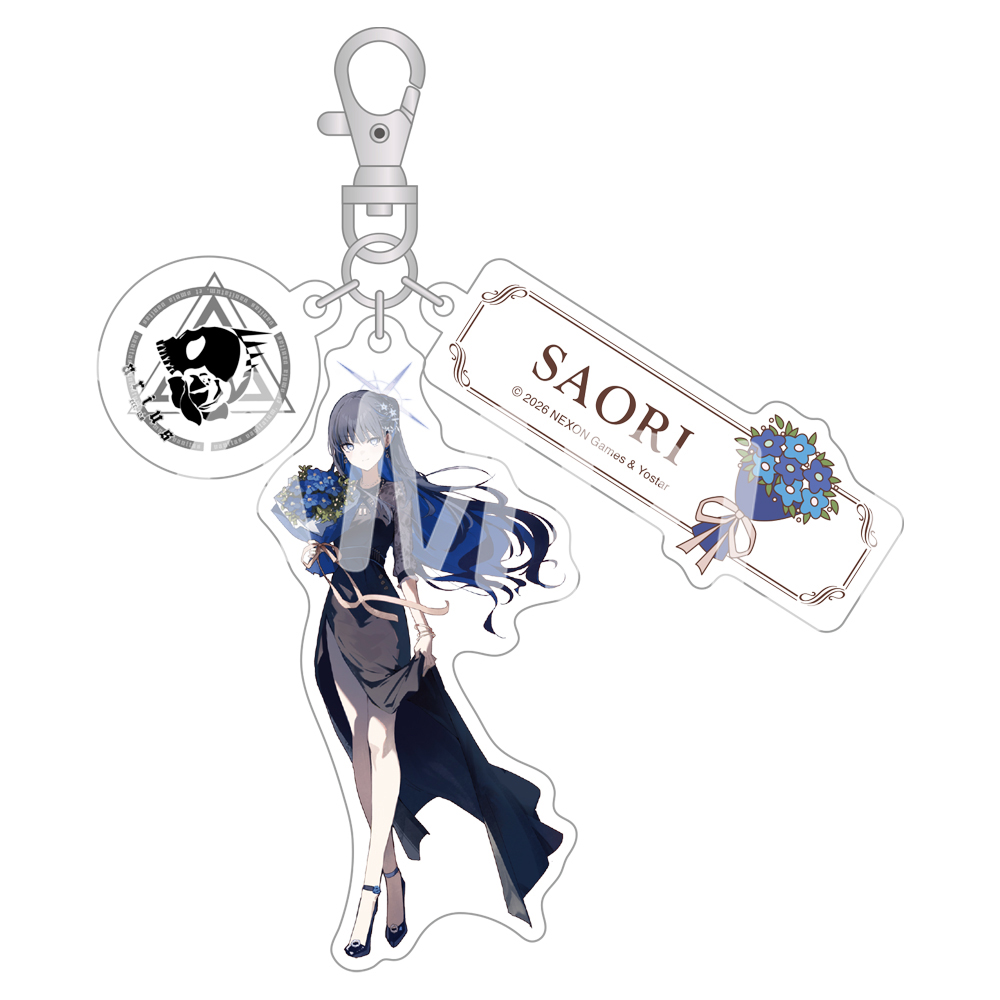 JR秋葉原駅店　アクリルキーチェーン／サオリ