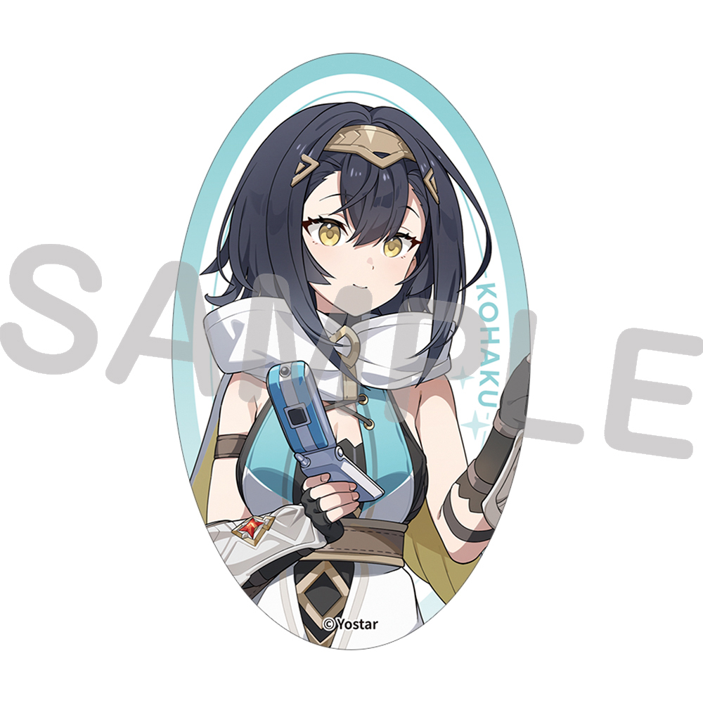 ステッカー／コハク