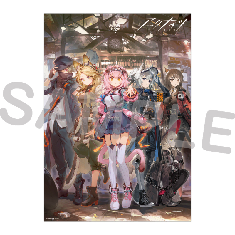 朗読劇「闇散らす火花 the Reader's Theater」B2ポスター