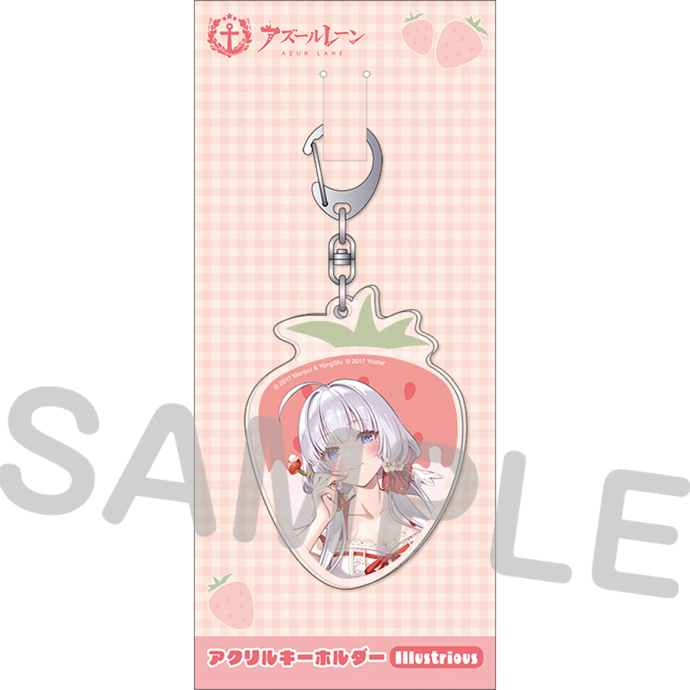 JR秋葉原駅店グッズ(3月)　アクリルキーホルダー／イラストリアス