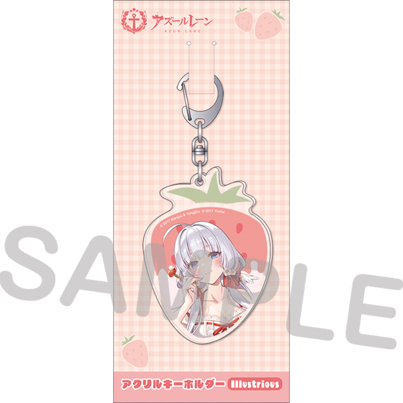 JR秋葉原駅店グッズ(3月)　アクリルキーホルダー／イラストリアス