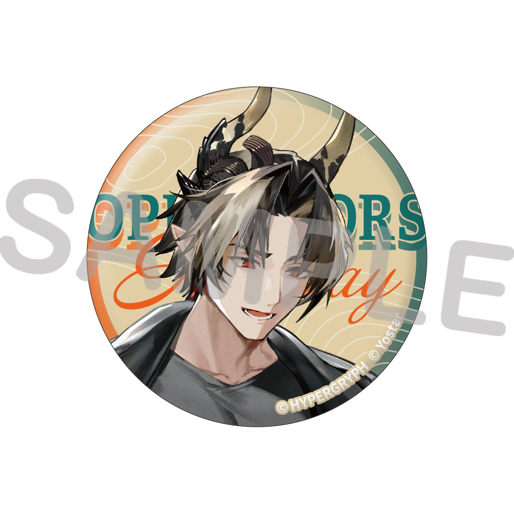炎客 明日方舟 arknights アークナイツ 缶バッジ エンカク 特典 Yostar OFFICIAL SHOP ONLINE / アークナイツ トレーディング缶バッジ