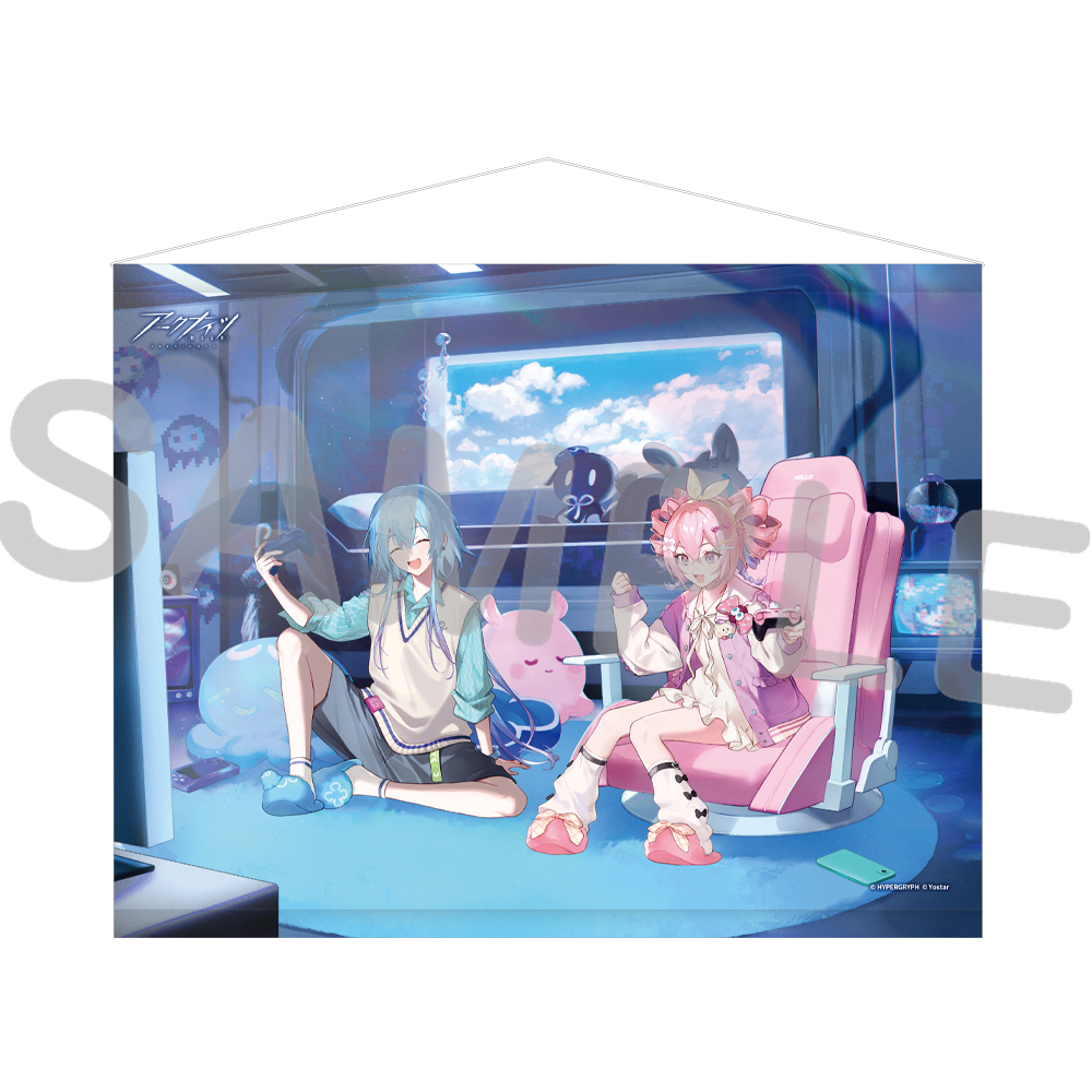 アークナイツ タペストリー~OPERATORS HOLIDAY 2~ ミヅキ＆U-Official