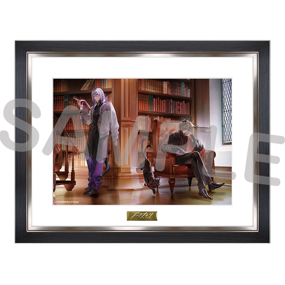 【オンライン予約限定】アークナイツ 高精彩アートグラフ~オペレーターたちのリラックスタイム~ トラゴーディア＆シャレム