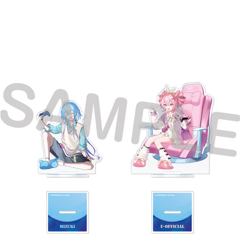 【オンライン予約限定特典付き】アークナイツ アクリルスタンド~OPERATORS HOLIDAY 2~2種セット ミヅキ＆U-Officialセット