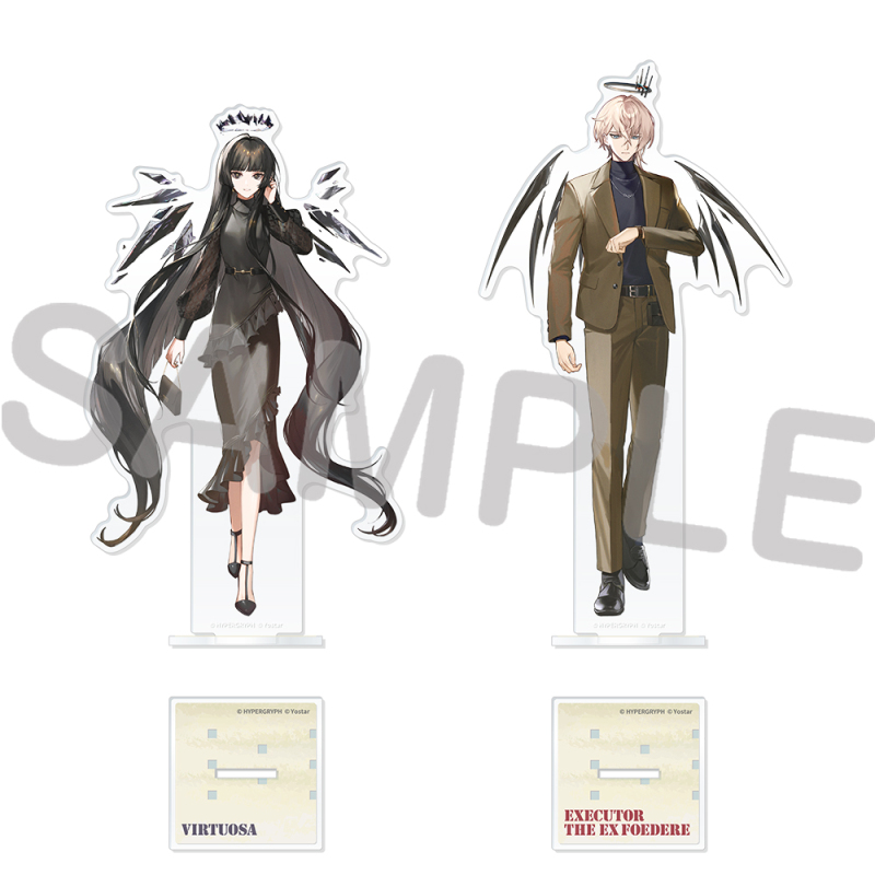 【オンライン予約限定特典付き】アークナイツ アクリルスタンド~OPERATORS HOLIDAY 2~2種セット ヴィルトゥオーサ＆聖約イグゼキュターセット
