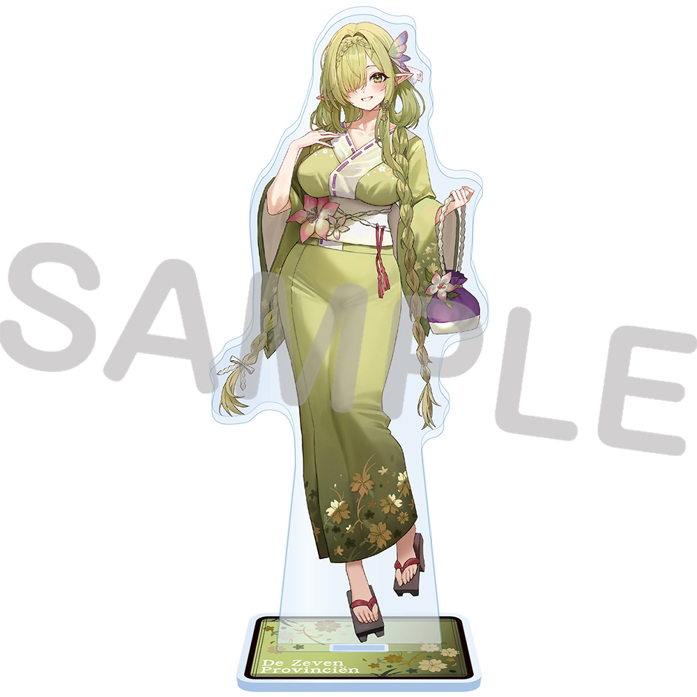 【アズールレーン×銭湯】アクリルスタンド（デ・ゼーヴェン・プロヴィンシェン）