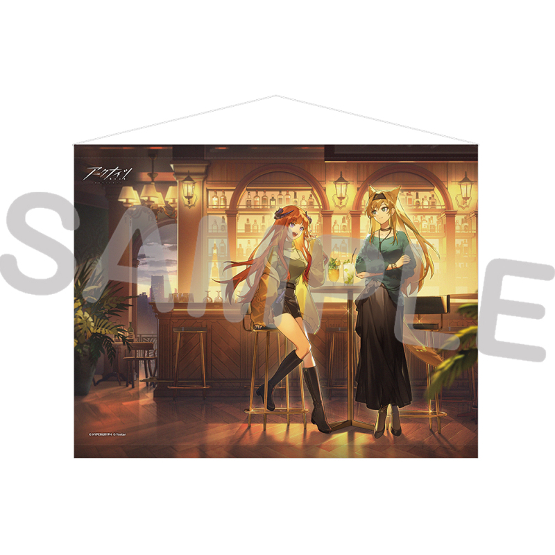 アークナイツ タペストリー~オペレーターたちのリラックスタイム~ バグパイプ＆ホルン